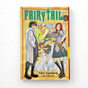 Fairy Tail Vol 3 Hiro Mashima Manga Graphic Novel‎ Kodansha English 2008
